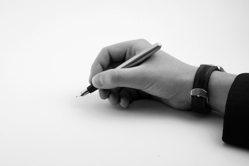 Hand writing